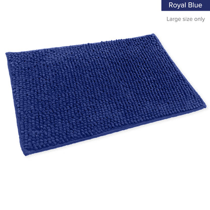 Alas Kaki Chenille Microfiber Warna Polos Bulu Pendek