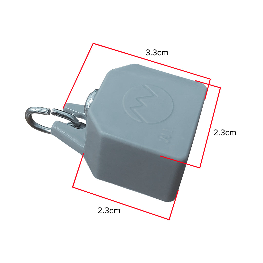 Traludy Curtain Track End Cap