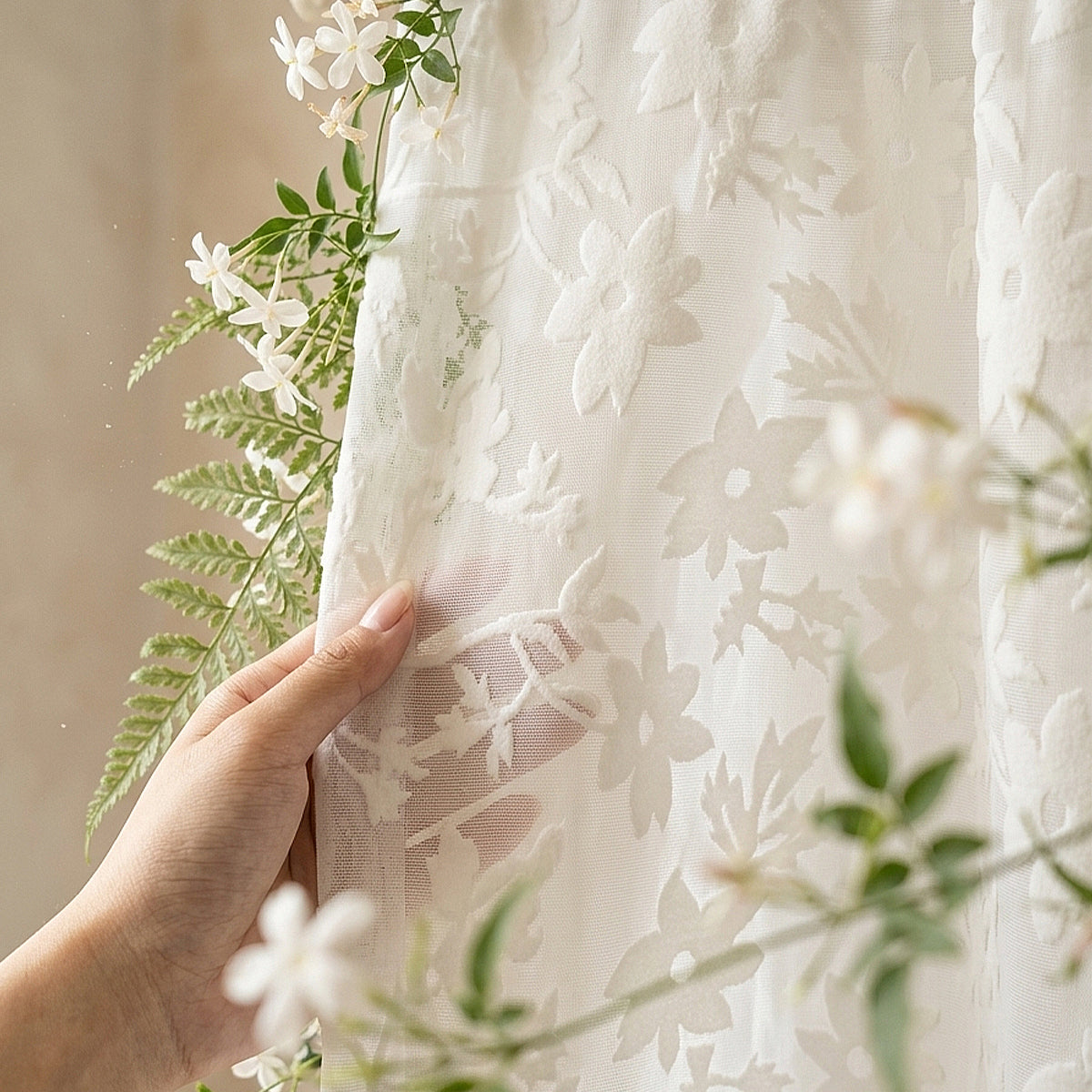 Velora Sheer Curtain / Net Curtain Ready Made