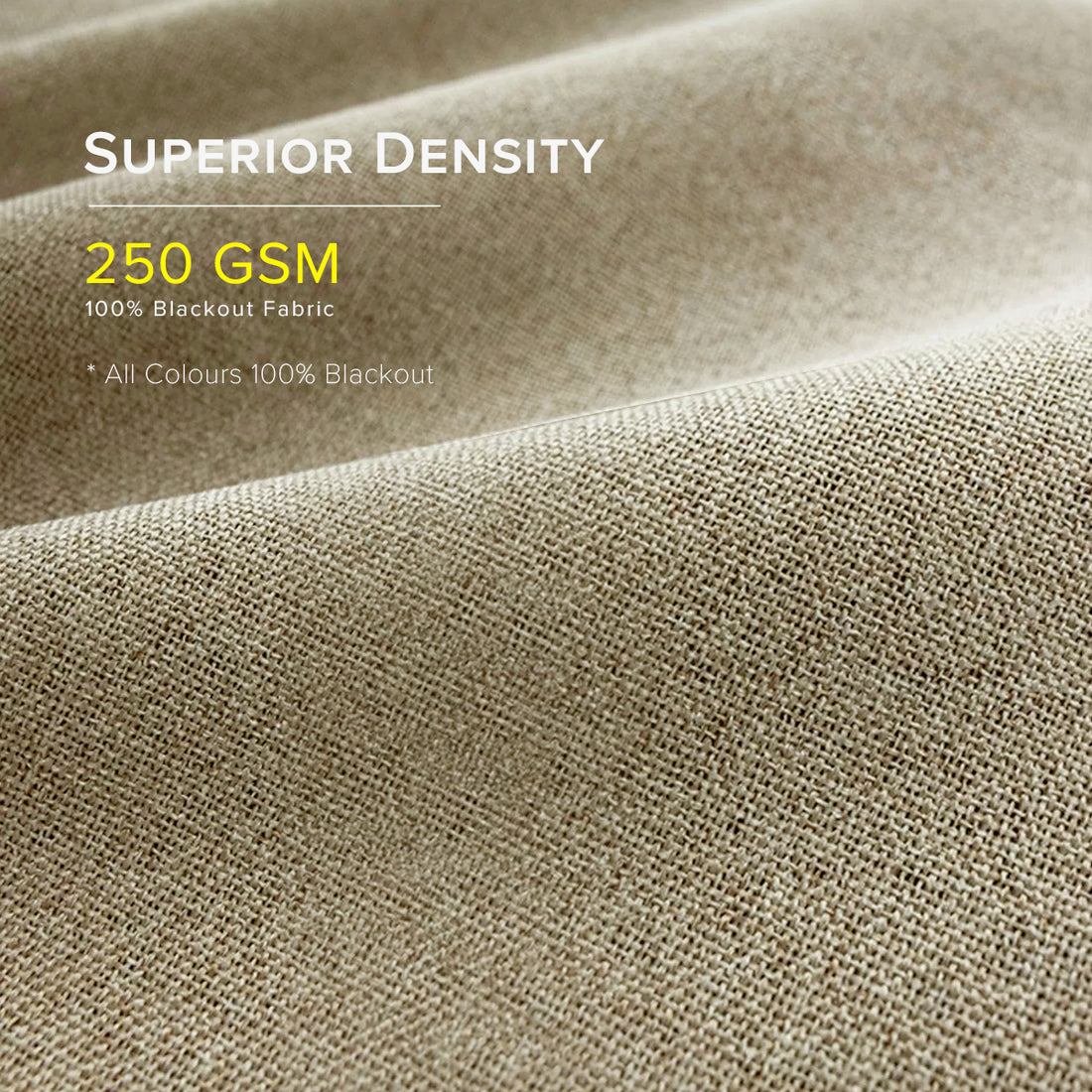 Mizuka 100% Blackout Curtain Ready Made - Extra Width