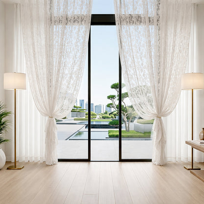 Velora Sheer Curtain / Net Curtain Ready Made