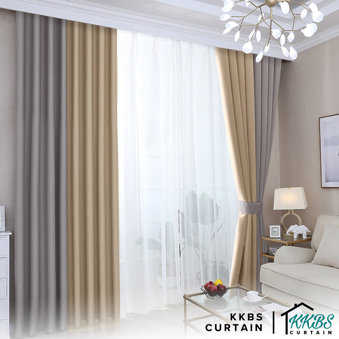 Canola Curtain Minimalist Hook &amp; Eyelet
