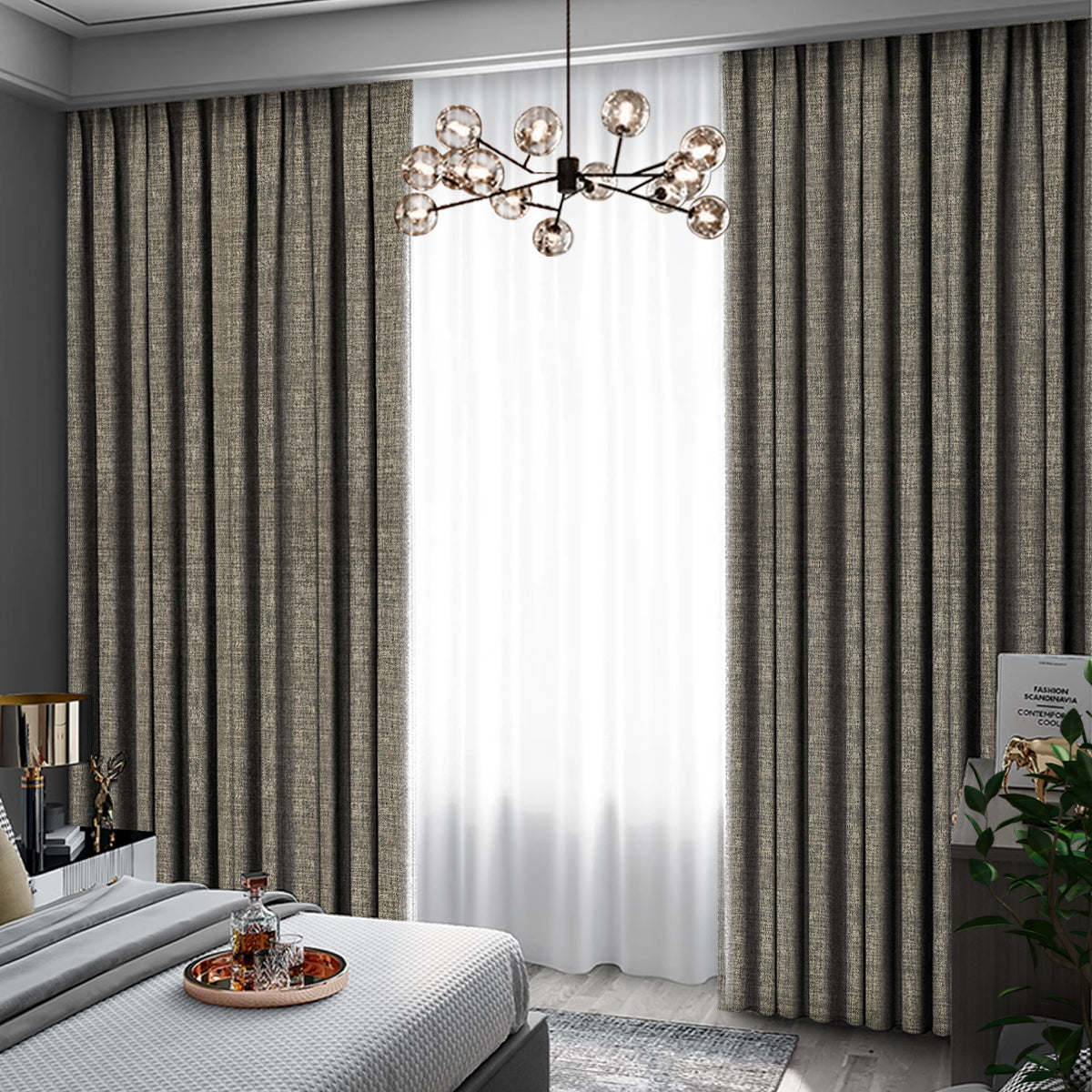 Conusly Blackout Curtain Custom Made 