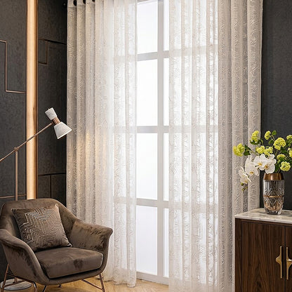 Sakura Sheer Curtain / Net Curtain Ready Made