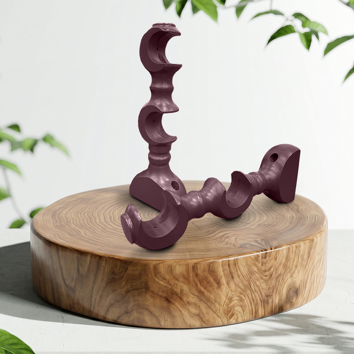 Cassedy Bracket Double Warna Merlot Gelap
