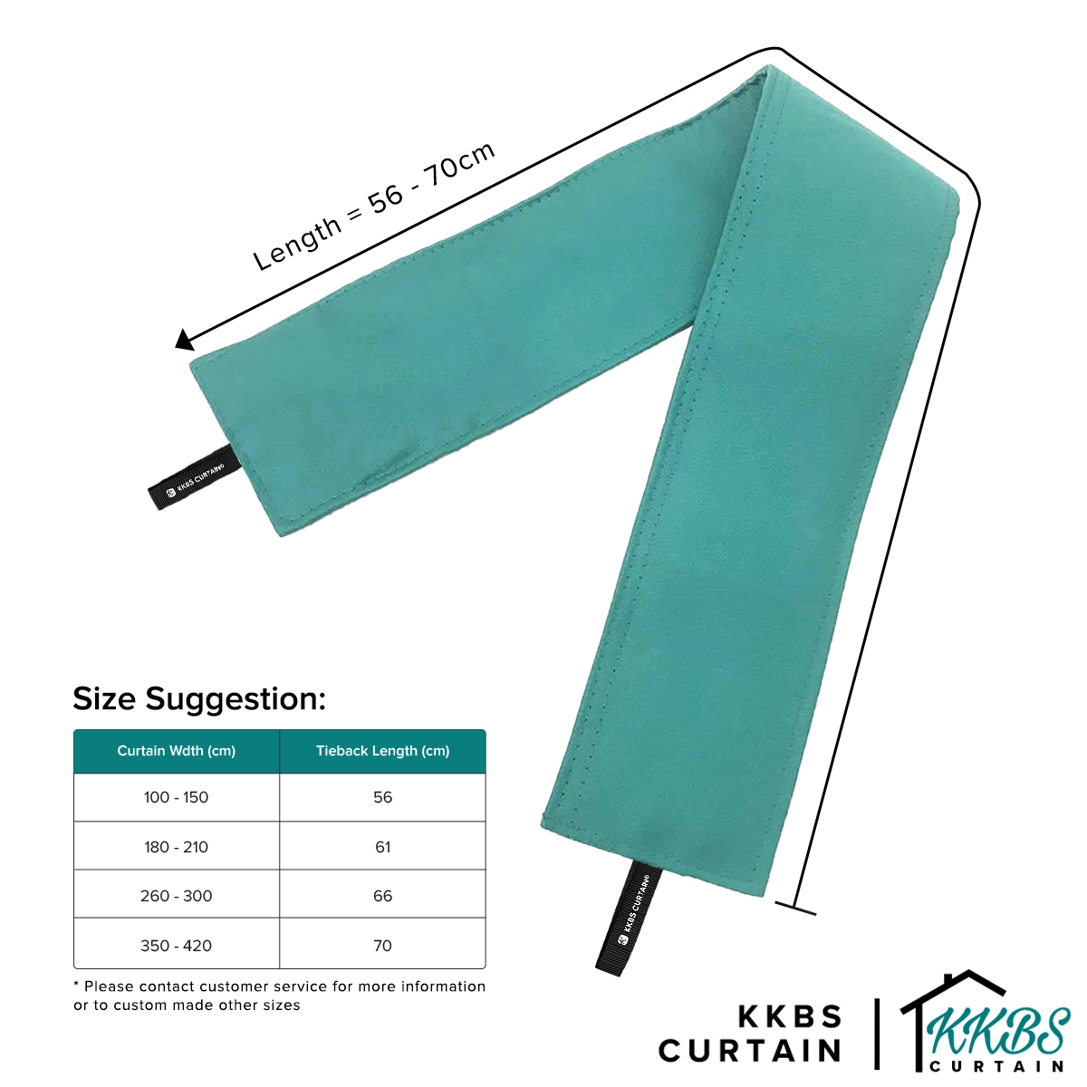 Tali Pengikat Langsir Tempahan