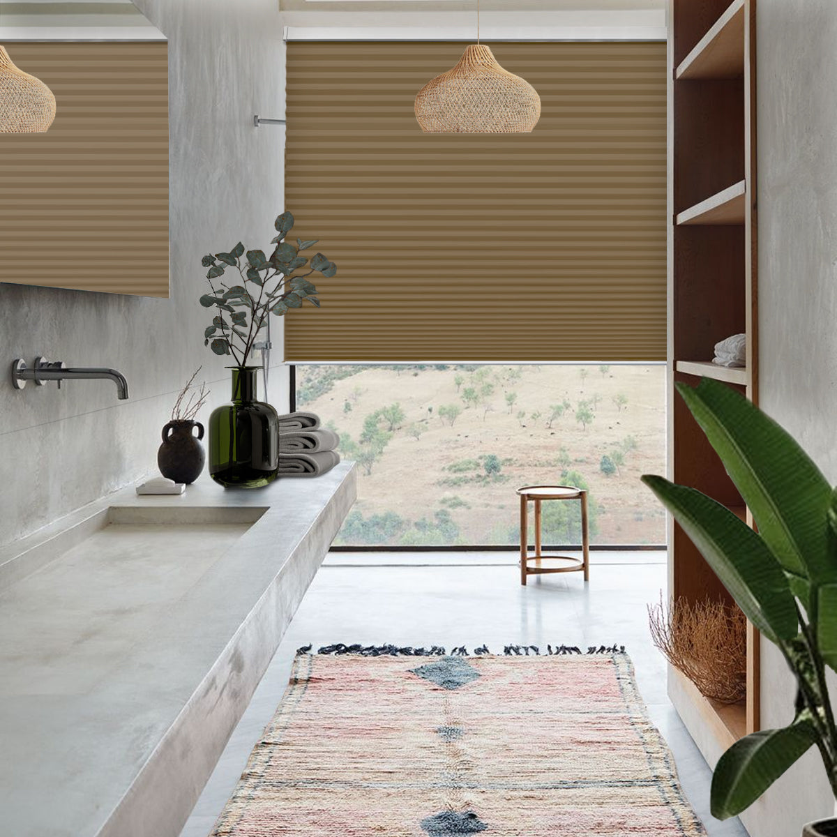 Renato 26mm Blackout Honeycomb Blinds Custom Made
