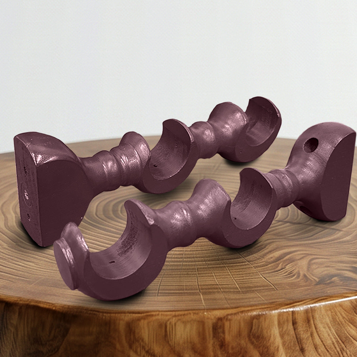 Cassedy Bracket Double Warna Merlot Gelap