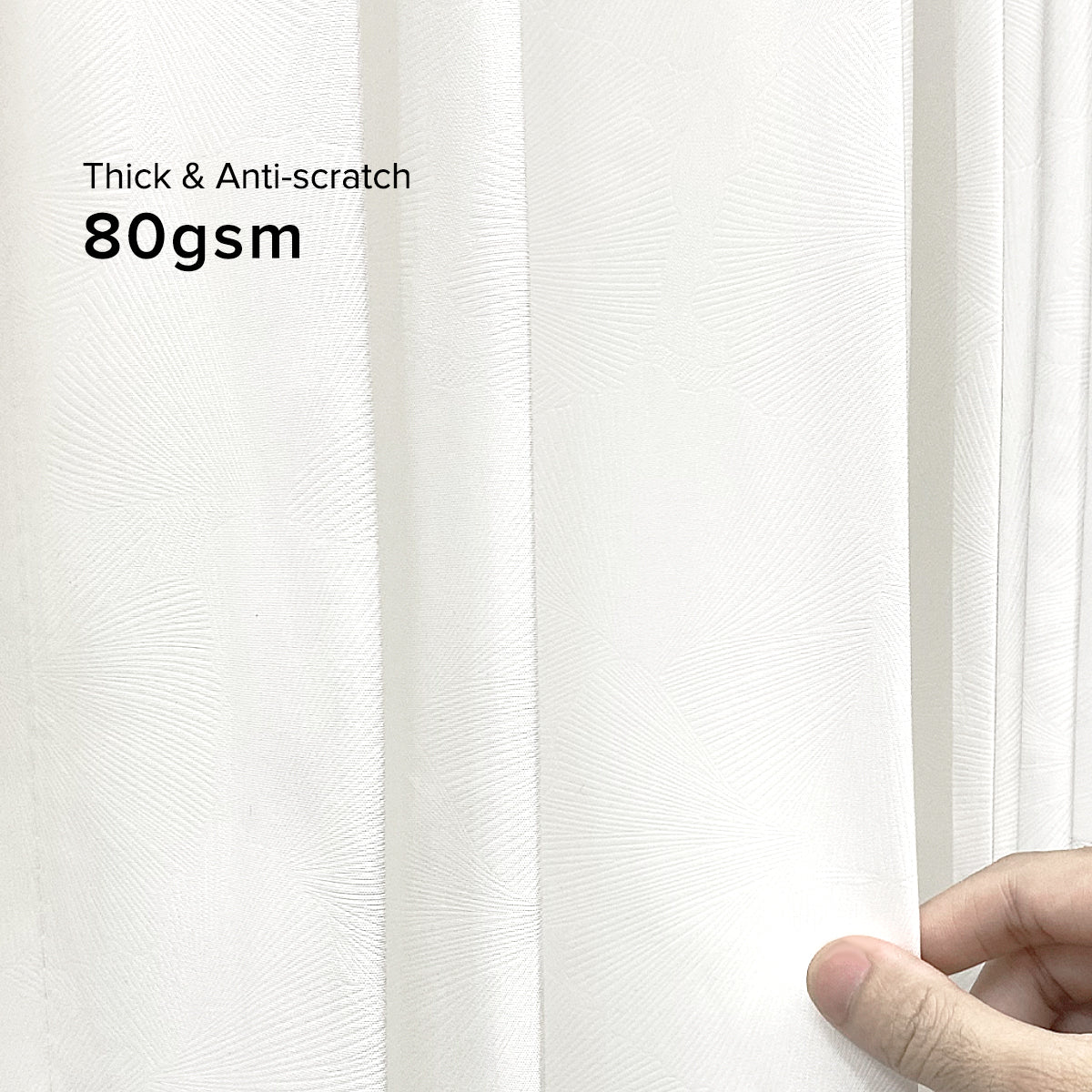 Graciela Privacy Sheer Curtain Ready Made