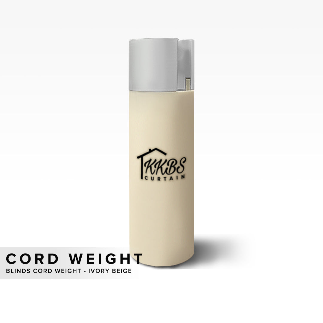 Blinds Cord Weight - Ivory Beige
