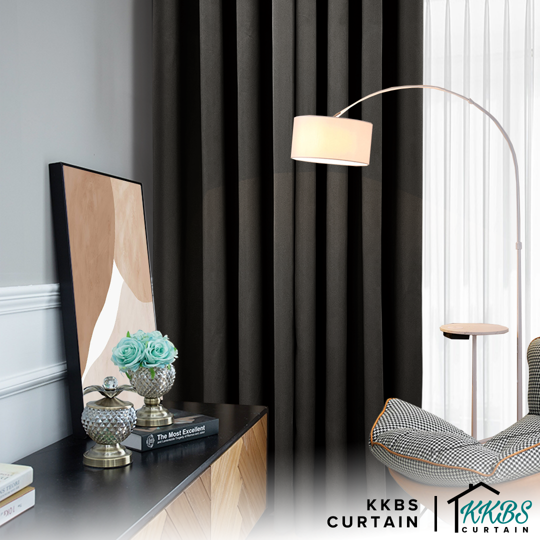 Canola Curtain Minimalist Hook &amp; Eyelet