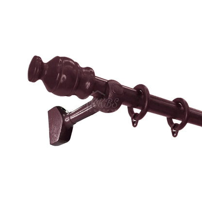 Cassedy Bracket Single Panjang Warna Merlot Gelap