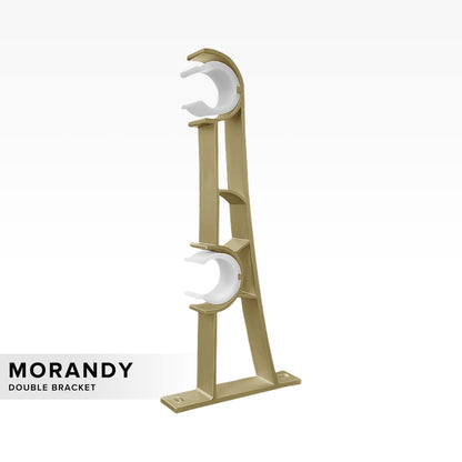 Morandy Bracket Double Warna Emas Cerah