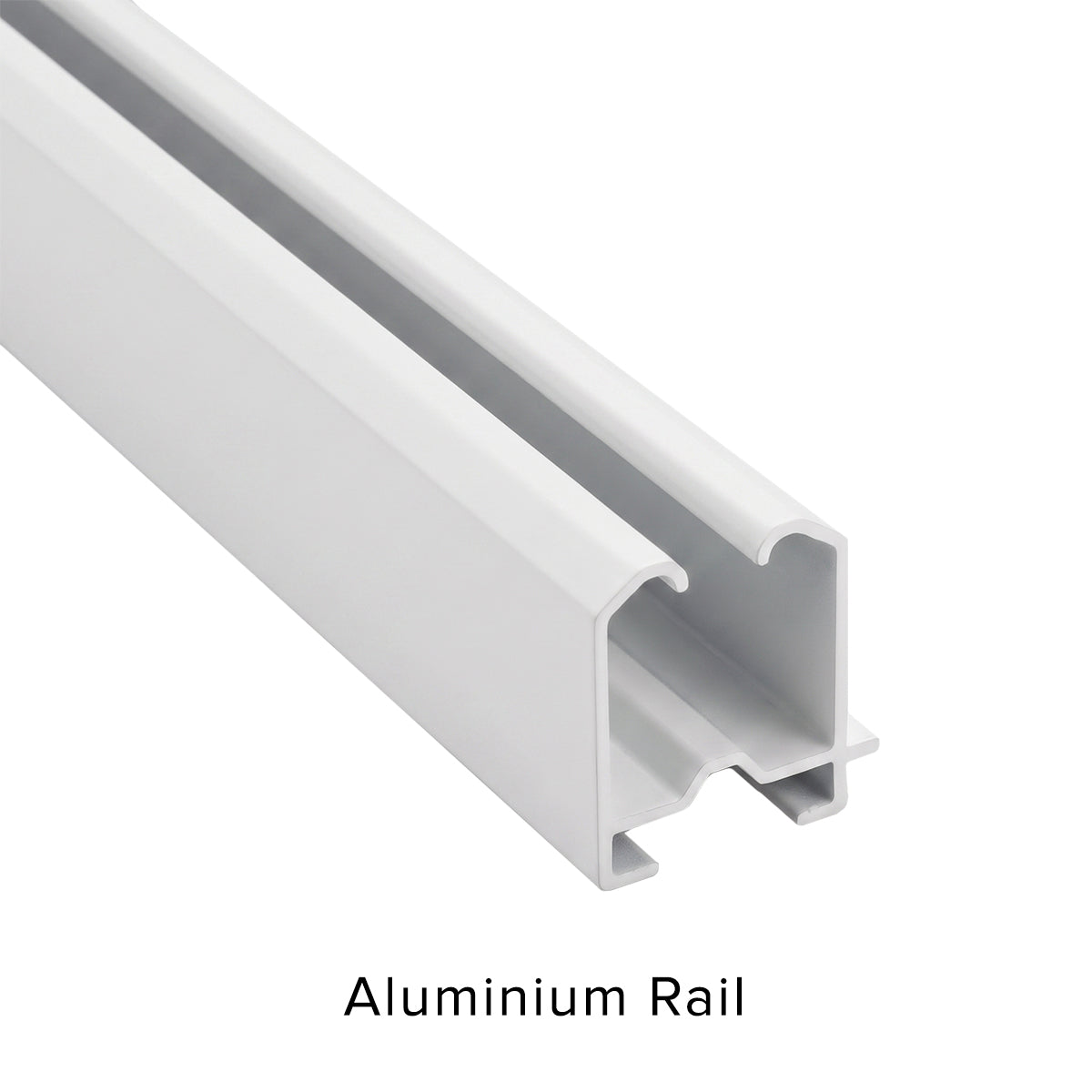 Traludy Aluminium Curtain Rail / Track Double Complete Set