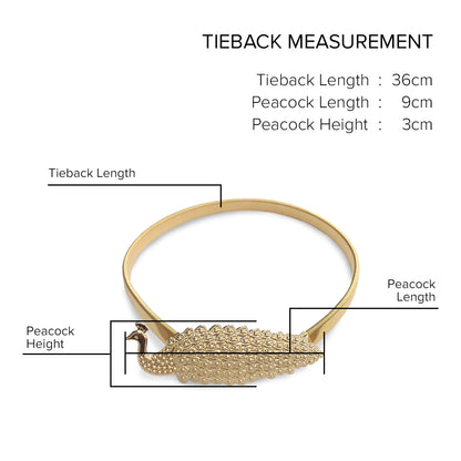 Emorie Peacock Design Curtain Tieback