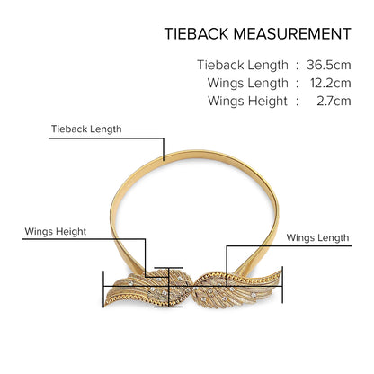 Emorie Wing Design Curtain Tieback