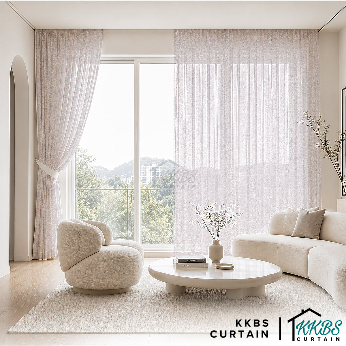 Kappler Sheer Curtain Custom Made