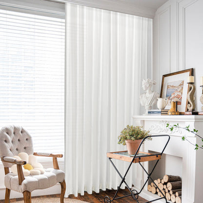 Graciela Privacy Sheer Curtain Ready Made