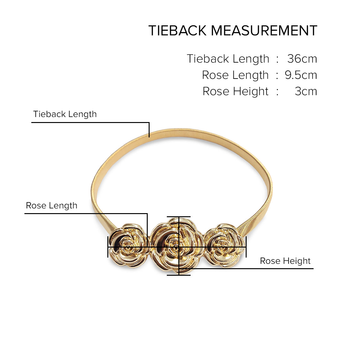 Emorie Rose Design Curtain Tieback