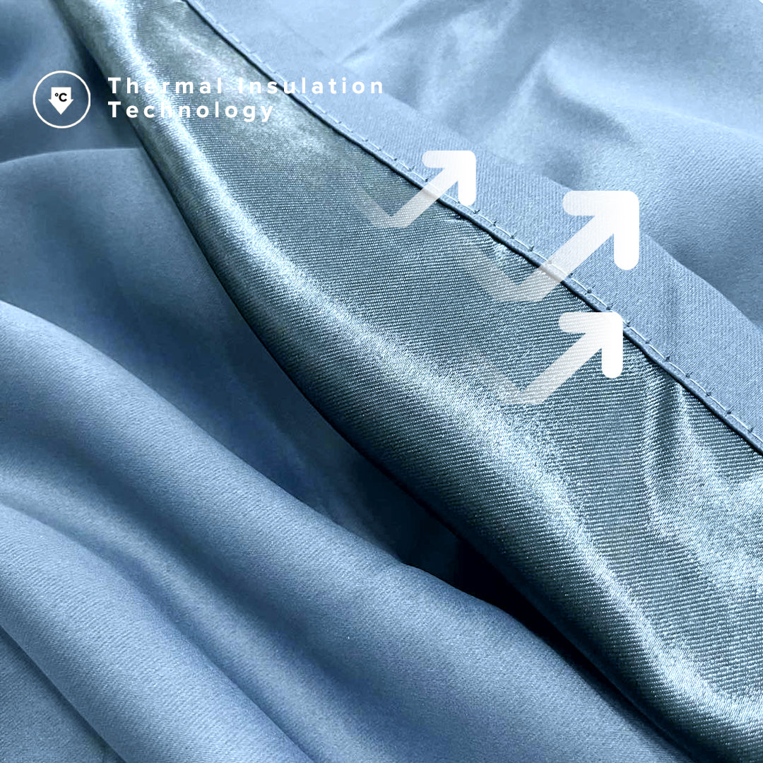[BUY 1 FREE 1] Luxeria 90% Blackout Curtain Ready Made