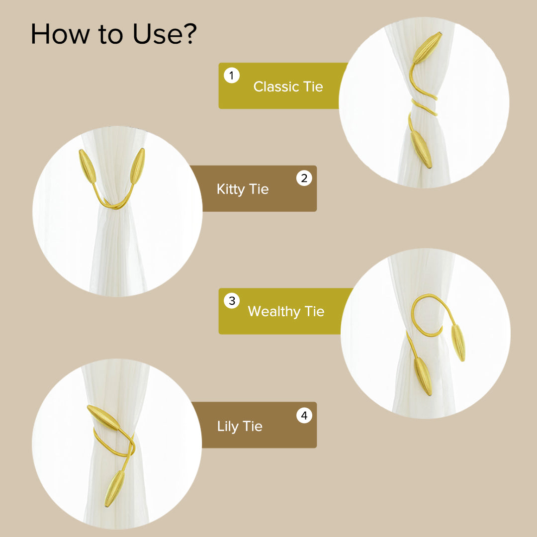 Lilie Curtain Tieback