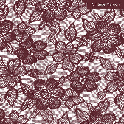 Camelia Lace Sheer Curtain Ready Made