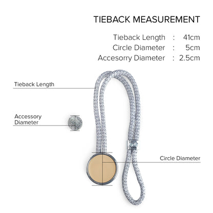 Colbie Curtain Tieback