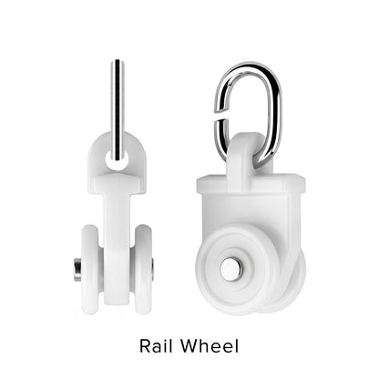 Traludy Rel / Trek Langsir Aluminium Set Lengkap Triple