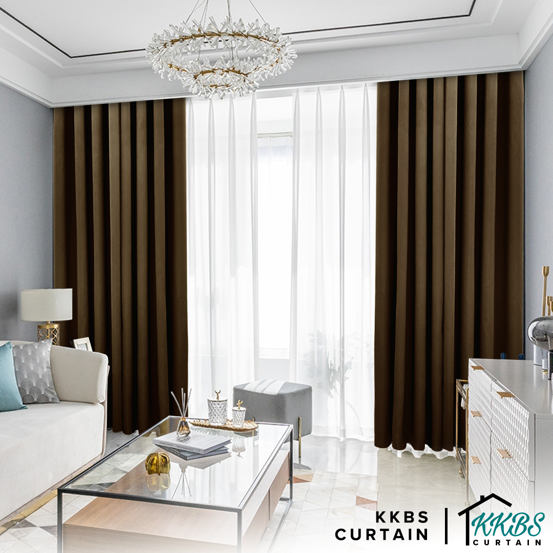 Canola Curtain Minimalist Hook &amp; Eyelet