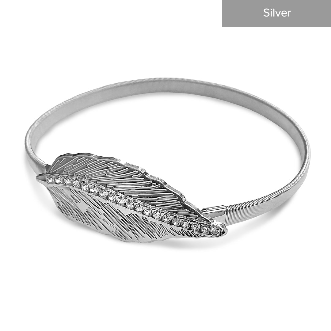 Emorie Feather Design Curtain Tieback