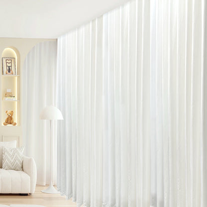 Graciela Privacy Sheer Curtain Ready Made