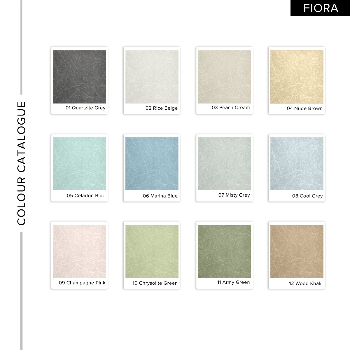 Fiora 98-99.9% Langsir Blackout Siap Jahit Lebar Standard