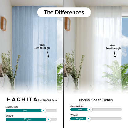 Hachita 薄纱窗帘定制