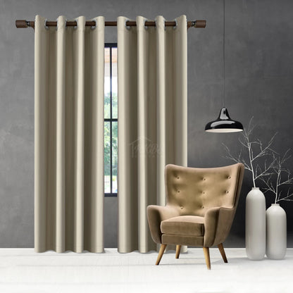 Luxstony Curtain Rod Single Complete Set