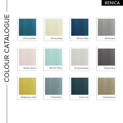 Benica 100% Blackout Curtain Ready Made