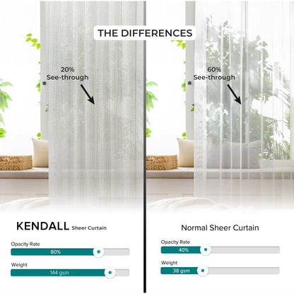 Kendall 薄纱窗帘定制