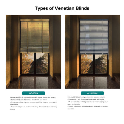 Nezuko 50mm Waterproof Faux Wood Blinds Custom Made