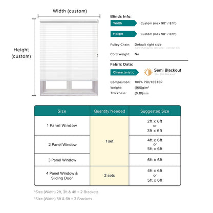 Noriko 38mm Semi Blackout Honeycomb Blinds Custom Made