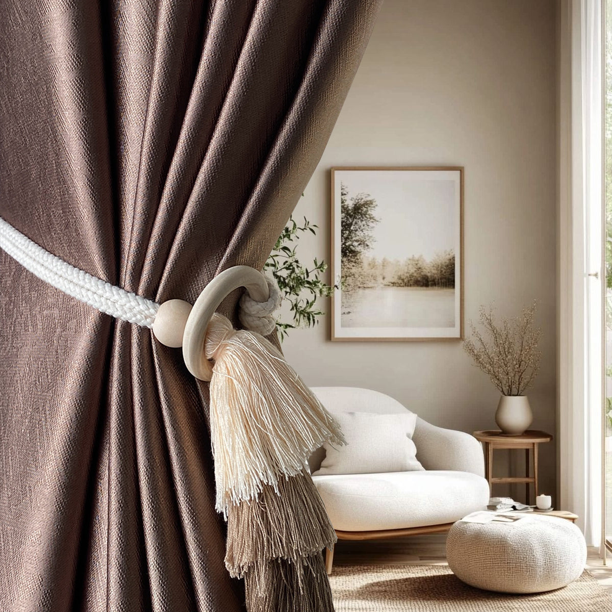 Muphie Tassel Curtain Tieback