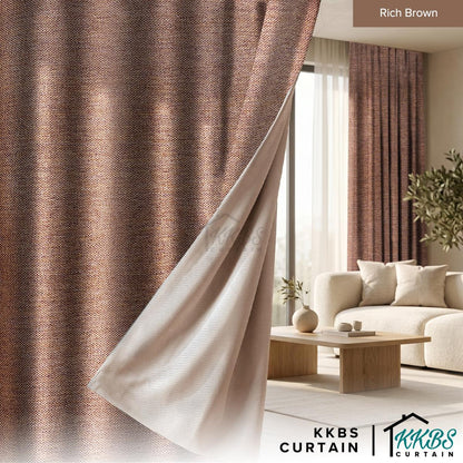 Takumi 95%+ Blackout  Ready Made Curtain Hook &amp; Eyelet  Standard Width
