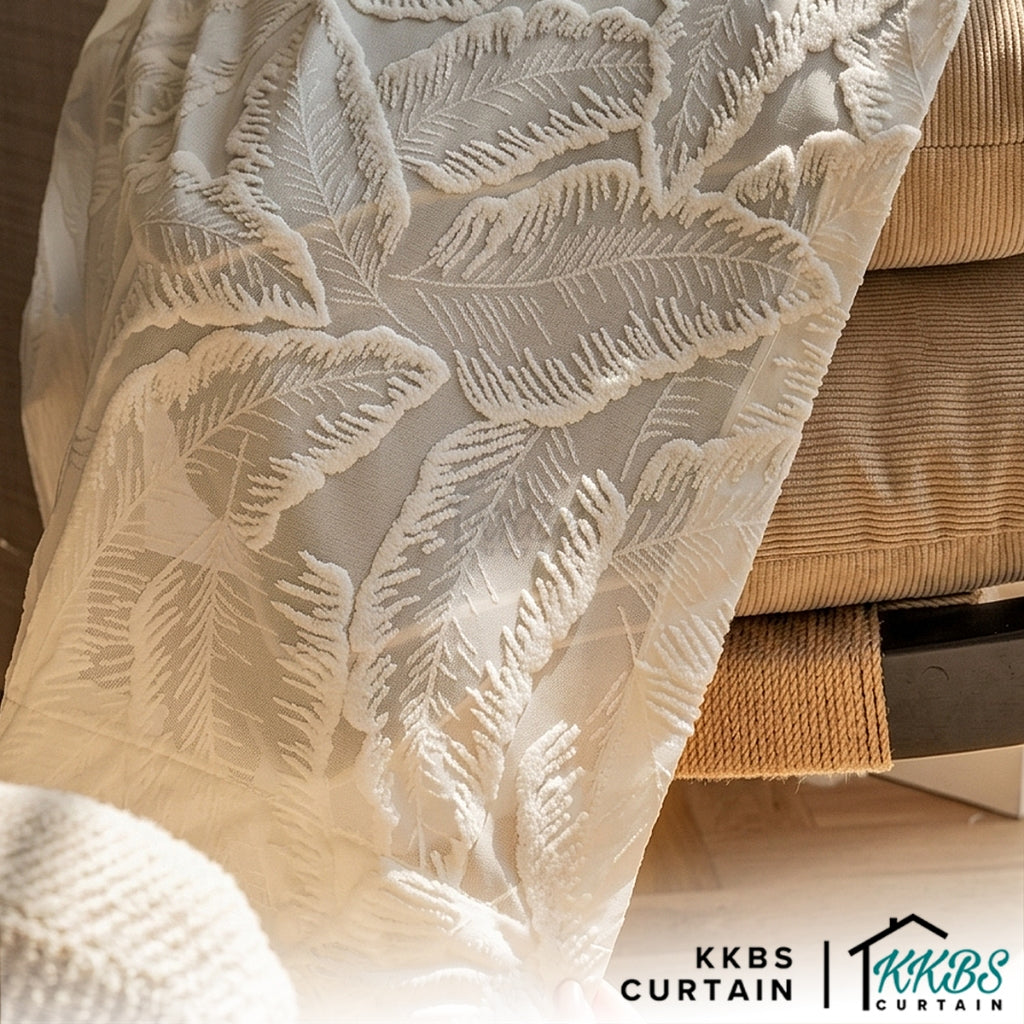 Alvera Sheer Curtain / Net Curtain Ready Made