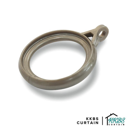 Cincin Batang Langsir Luxstony Khaki Brown