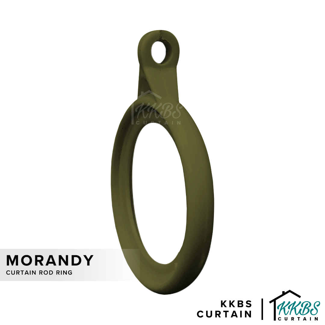 Morandy 窗帘杆环 奢华香槟色