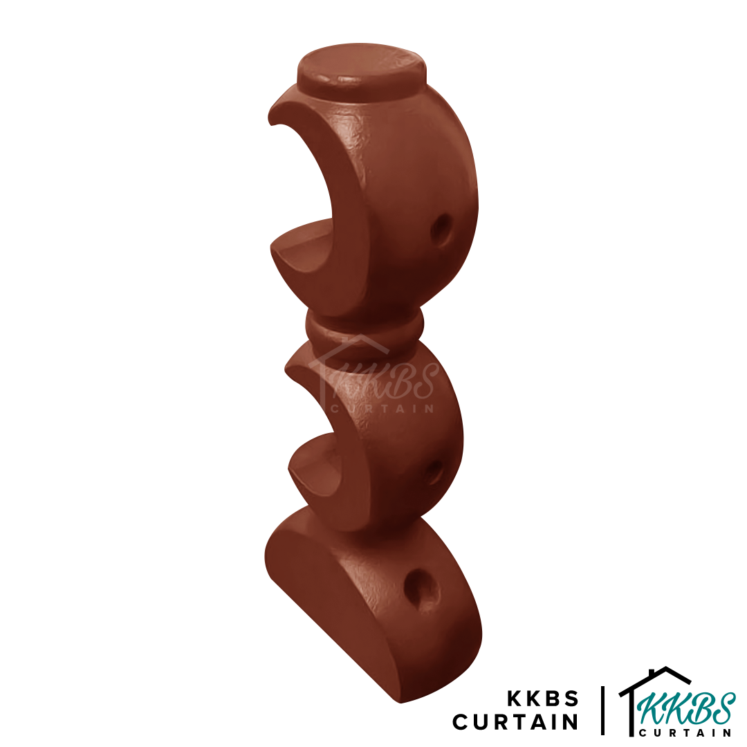 Cassedy Bracket Double Warna Mahohani Asli