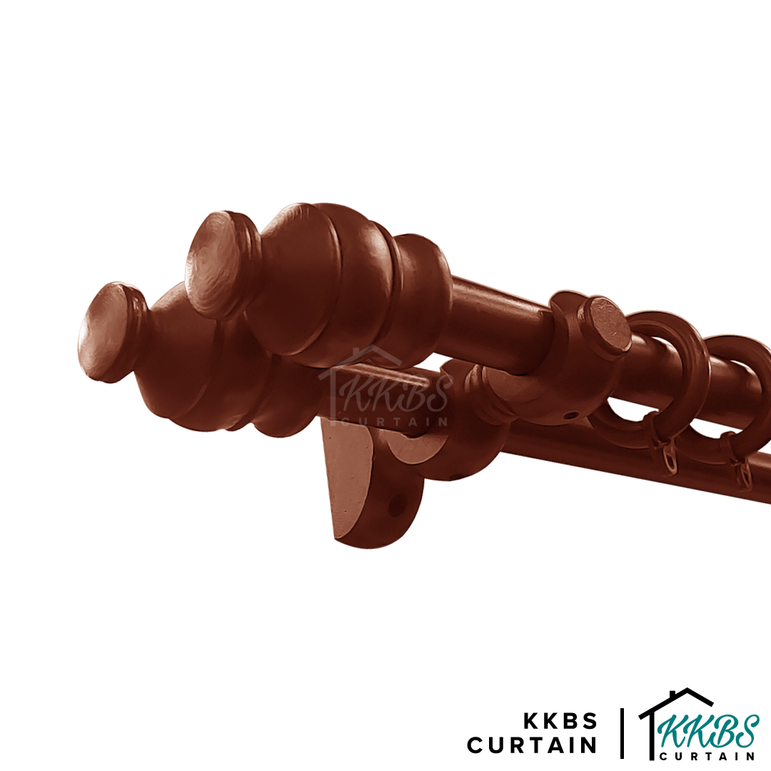 Cassedy Bracket Double Warna Mahohani Asli
