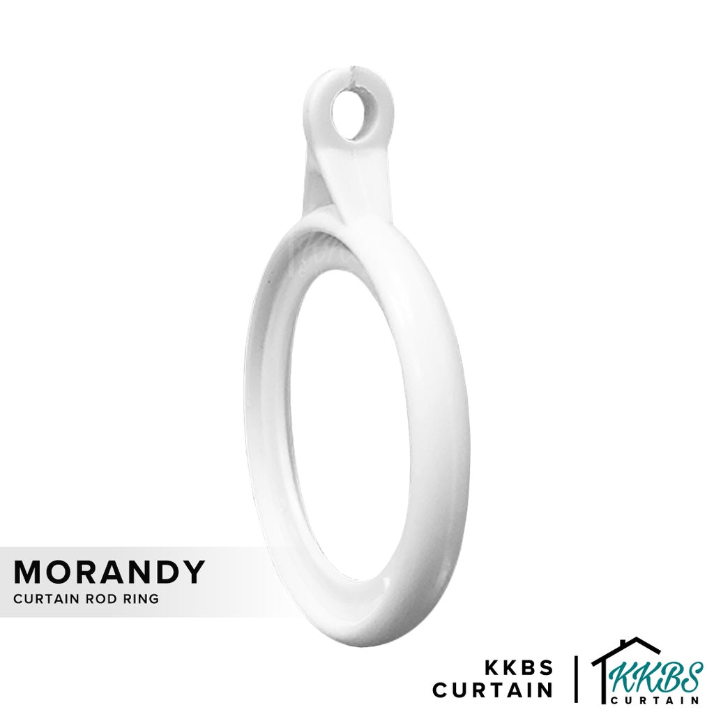 Morandy Curtain Rod Ring Pearl White Colour